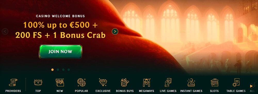 Casinia casino HP FI