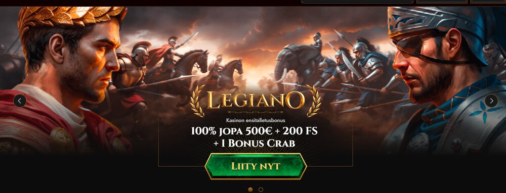 Legiano casino HP FI