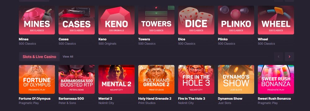 Grande Vegas casino HP FI.