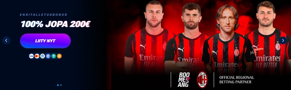 Boomerang Bet casino HP FI