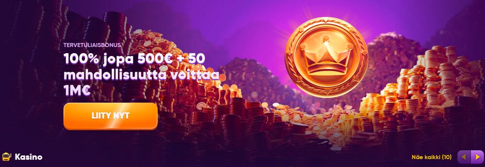 Kingmaker casino HP FI