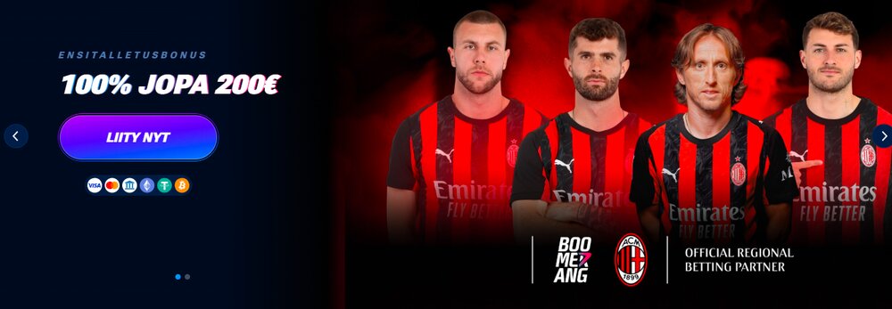 Boomerang casino HP FI