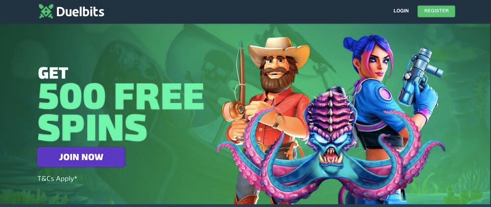 Náhled webu Duelbits